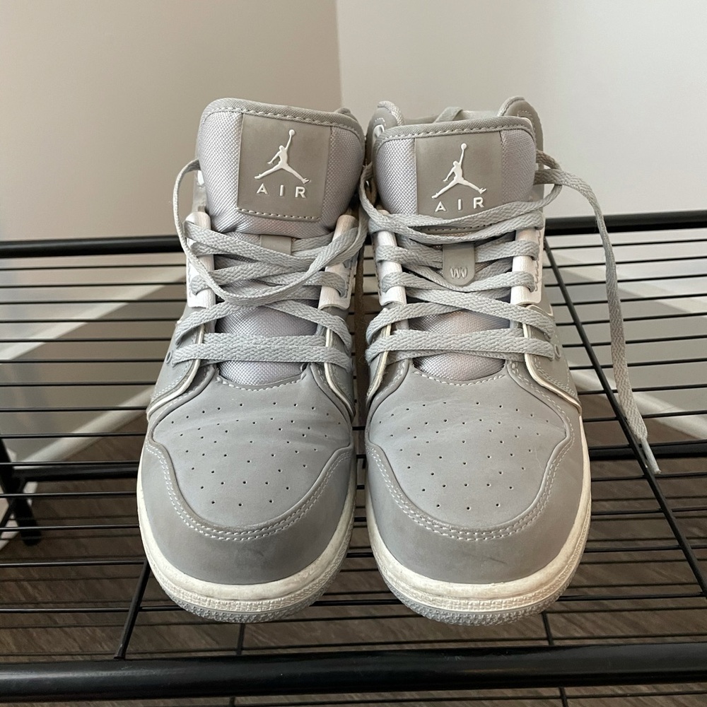 Gray Jordans